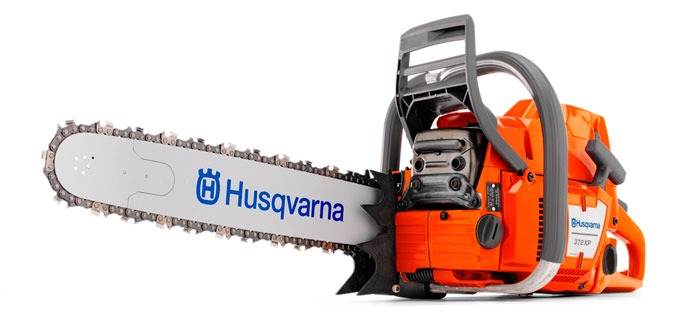 Бензопила Husqvarna 372 XP - надежная модель для работ повышенной сложности